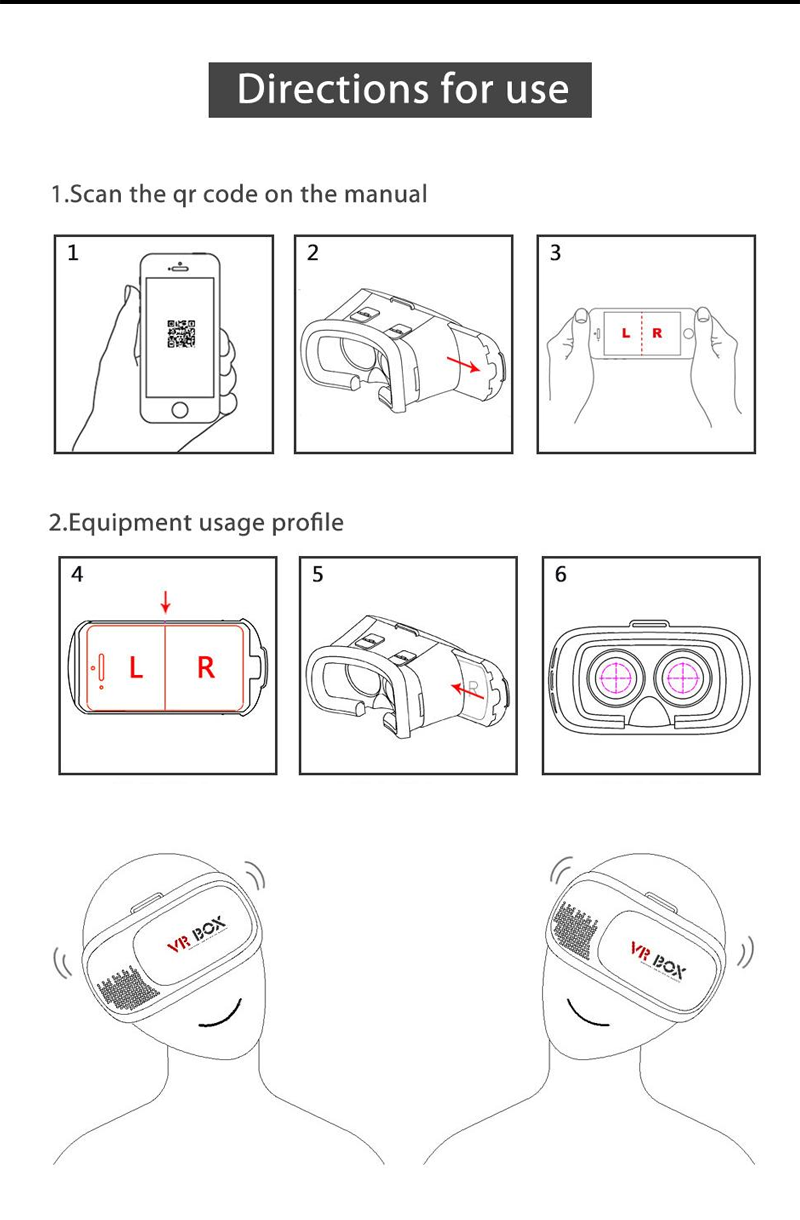 แว่น VR PRO แว่นตา 3 มิติ ดูหนัง ฟังเพลง เล่นเกมส์